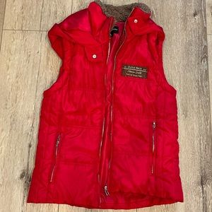 RED DUTCH BROS VEST NEW!!!